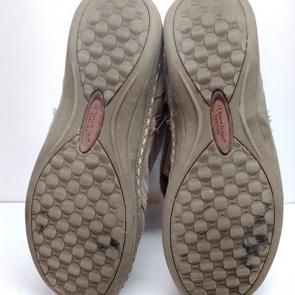 Baretraps Extreme Brown Suede Ankle Boots l Size 8 M l Leather Faux fur - Picture 10 of 10